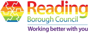 Reading Borough Council LGBTQI+ logo