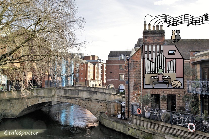 The Grade II listed High Bridge, a single arch of vermiculated Portland stone, is a Scheduled Monument and the oldest surviving structure to span the River Kennet (credit: @talespotter)