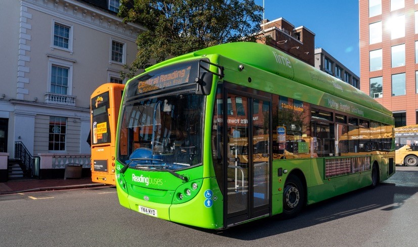 The rainbow liveries of Reading Buses are an iconic feature of the townscape – and a public transport success story, bucking national trends for declining bus use