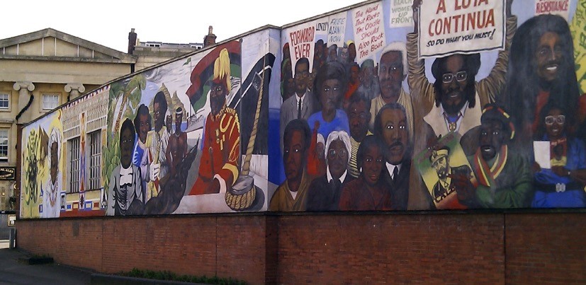Reading’s 36-metre long Black History Mural on London Street was commissioned in 1988. The mural is a designated Asset of Community Value for which listed status has been sought