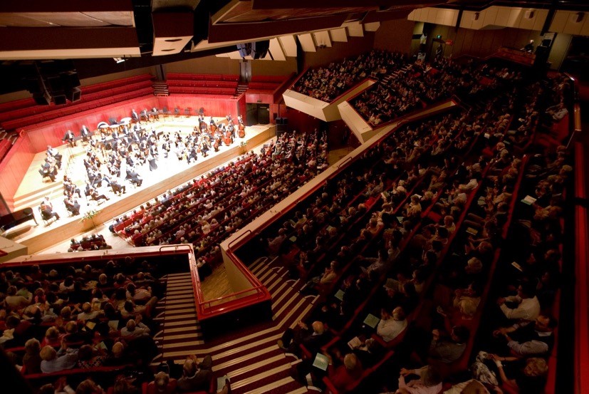 The 1200 seat Hexagon Theatre has been one of Reading’s pre-eminent cultural venues since opening in 1977 – pictured here hosting a performance by the Royal Philharmonic Orchestra (credit: Sam Frost)