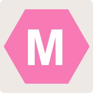 graphic image displaying the letter M