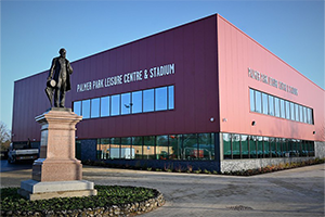 photo of Palmer Park leisure centre and stadium
