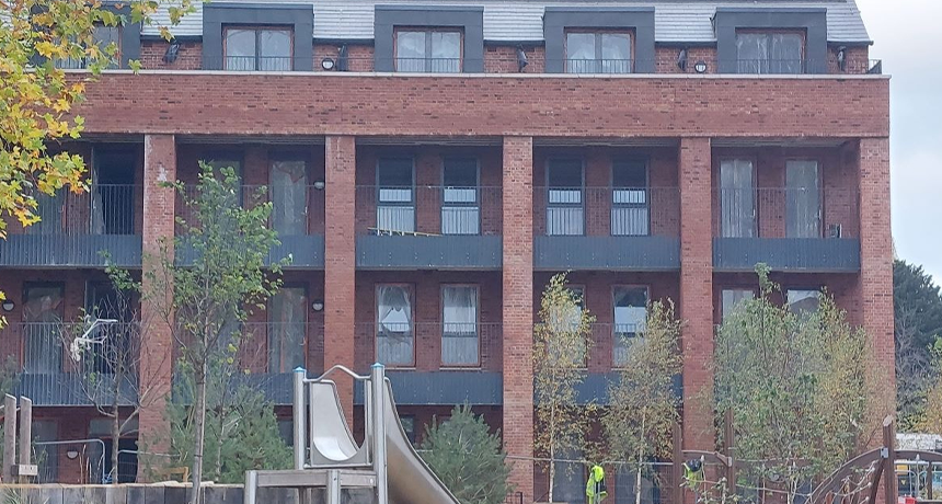 Exterior photo of the Wensley Road homes