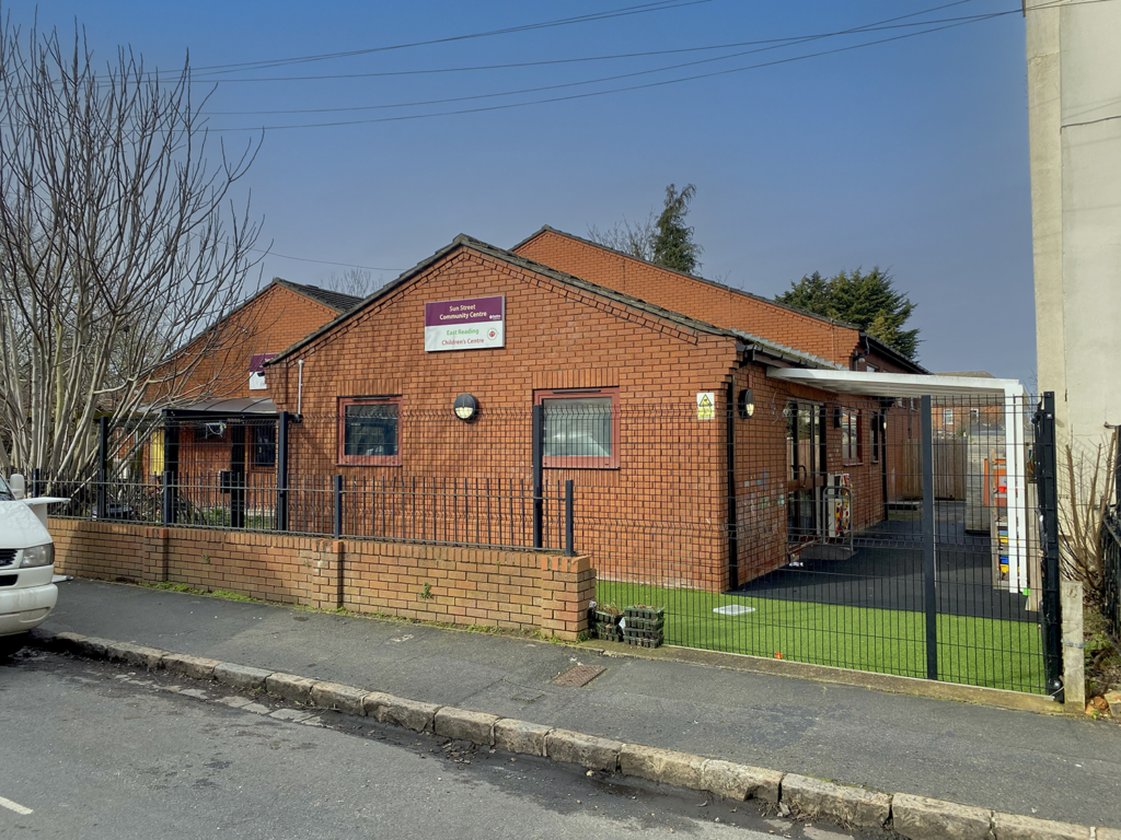 outside photo of the Sun Street Community Hub building